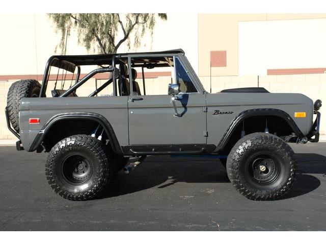 TURN IT UP!!! . FOR SALE: BATTLESHIP GREY '73 BRONCO!!! . 1973