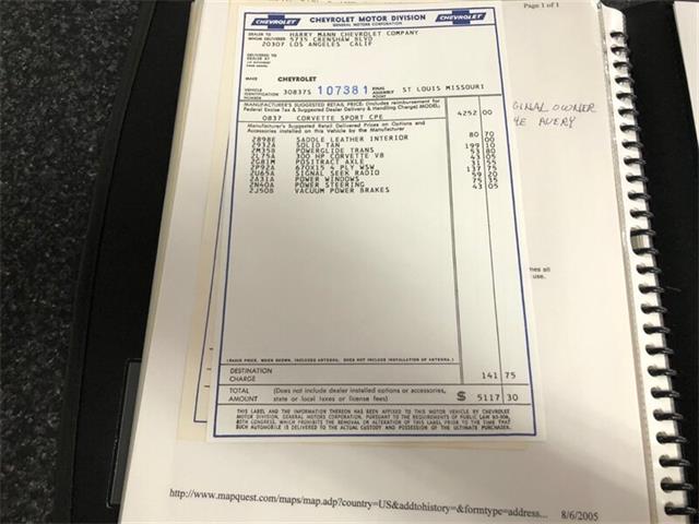 1963 Chevrolet Corvette (CC-1329325) for sale in Springfield, Ohio