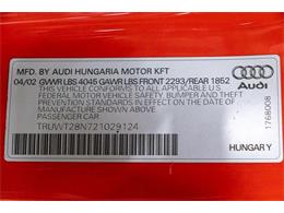 2002 Audi TT (CC-1329730) for sale in Kentwood, Michigan