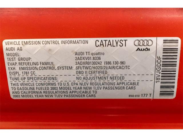 2002 Audi TT (CC-1329730) for sale in Kentwood, Michigan
