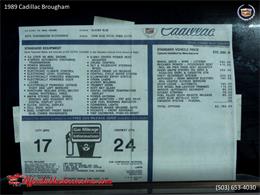 1989 Cadillac Brougham (CC-1329853) for sale in Gladstone, Oregon