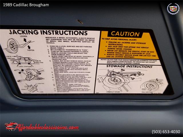 1989 Cadillac Brougham (CC-1329853) for sale in Gladstone, Oregon