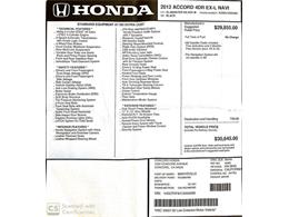 2012 Honda Accord (CC-1333245) for sale in Concord, California