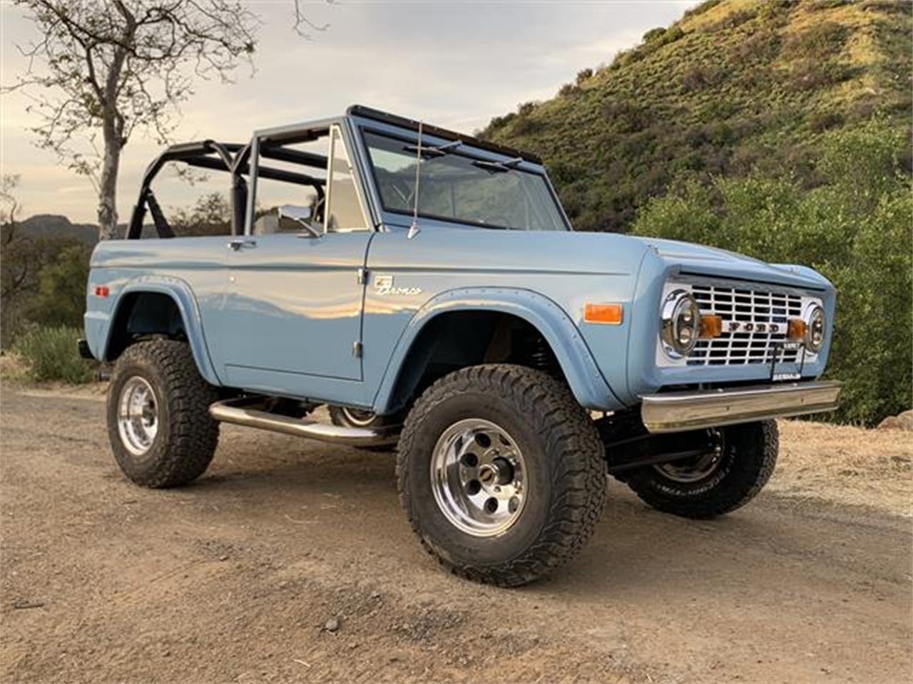 TURN IT UP!!! . FOR SALE: BATTLESHIP GREY '73 BRONCO!!! . 1973