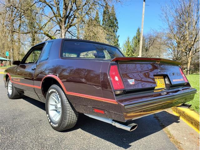 1986 Chevrolet Monte Carlo SS (CC-1335680) for sale in Eugene, Oregon