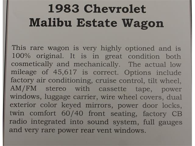 1983 Chevrolet Malibu (CC-1337378) for sale in Christiansburg, Virginia