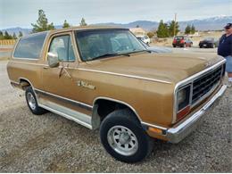 1985 Dodge Ramcharger (CC-1337459) for sale in Cadillac, Michigan