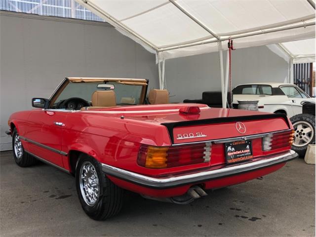 1986 Mercedes-Benz 500SL (CC-1337564) for sale in Los Angeles, California