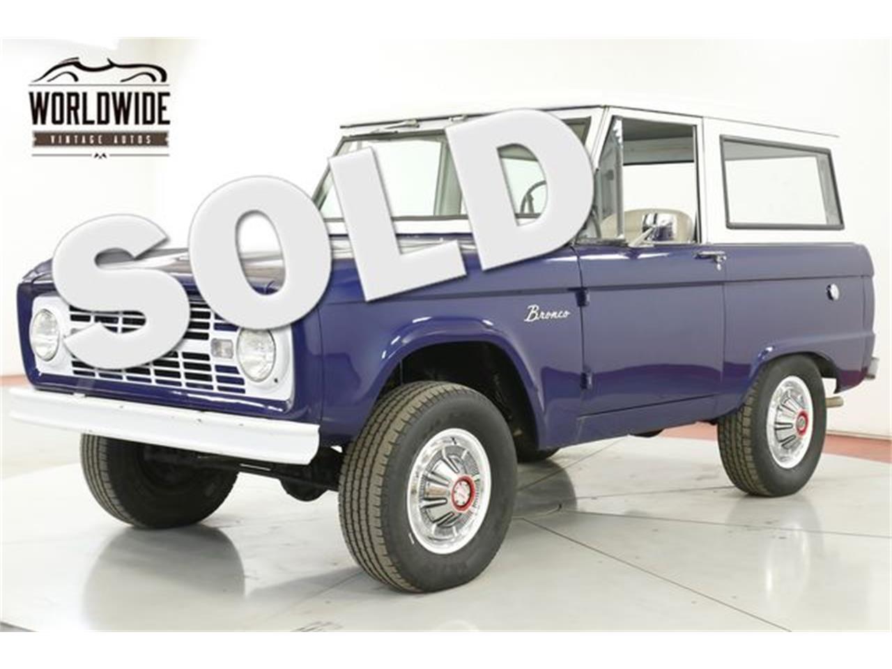 1967 Ford Bronco For Sale | ClassicCars.com | CC-1338833