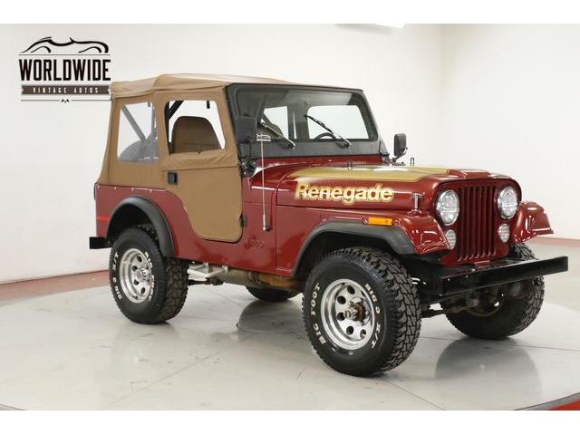 1978 Jeep CJ5 (CC-1344499) for sale in Denver , Colorado