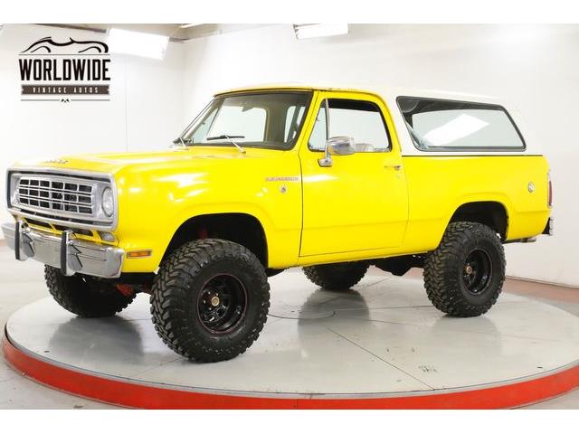 1976 Dodge Ramcharger for Sale | ClassicCars.com | CC-1352778