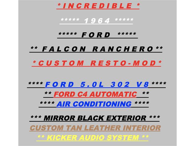 1964 Ford Ranchero (CC-1358153) for sale in EUSTIS, Florida