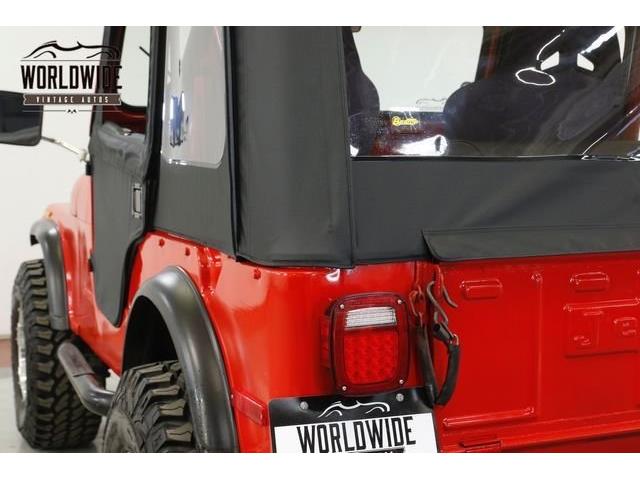 1977 Jeep CJ (CC-1359680) for sale in Denver , Colorado