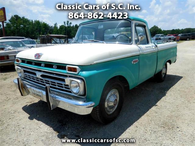 1966 Ford F100 (CC-1365006) for sale in Gray Court, South Carolina