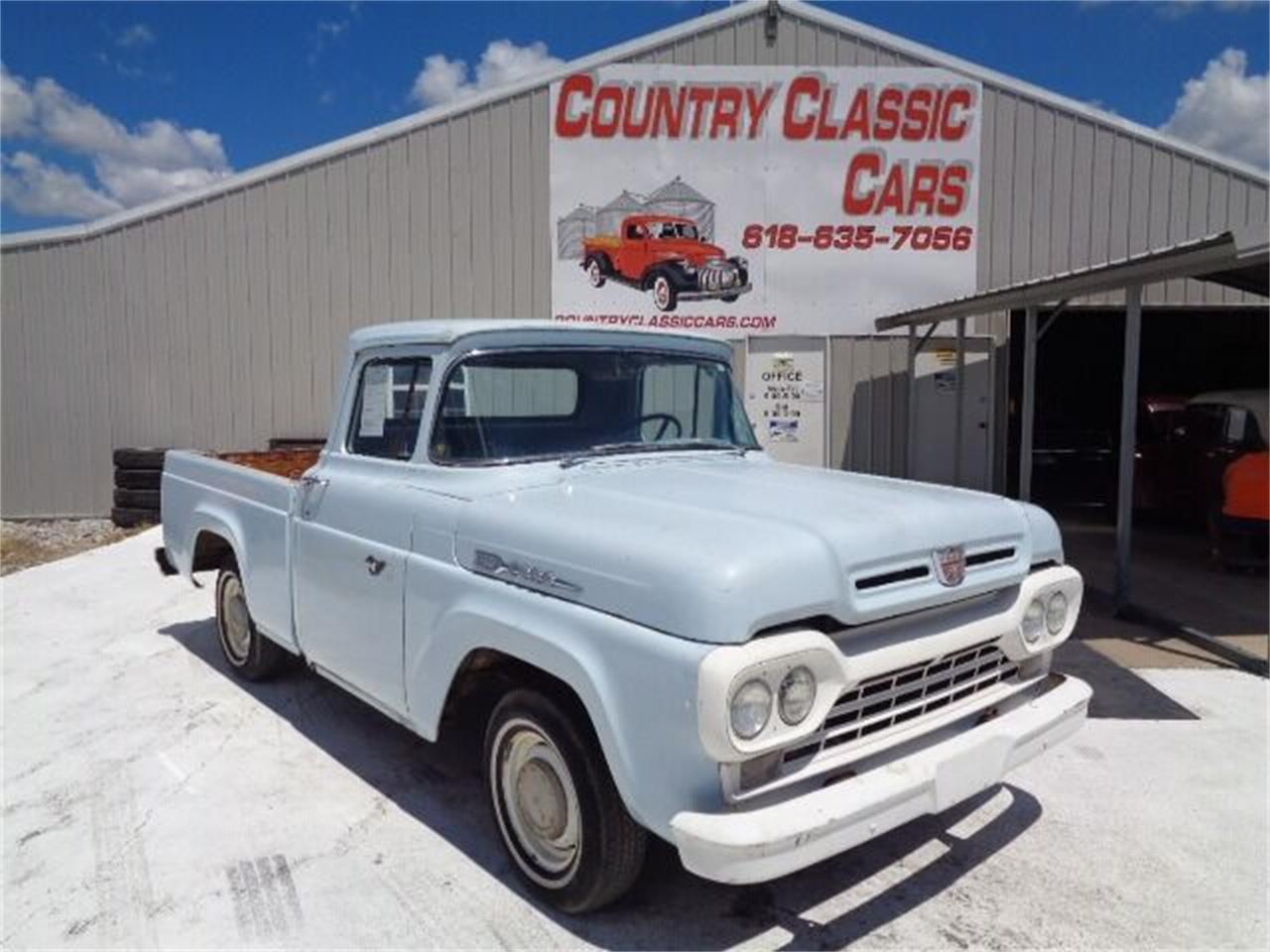 1960 Ford F100 Side View