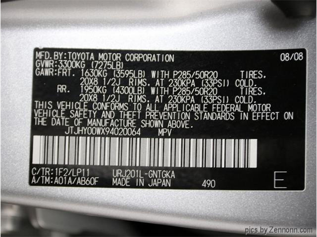 2009 Lexus LX570 (CC-1368888) for sale in Addison, Illinois
