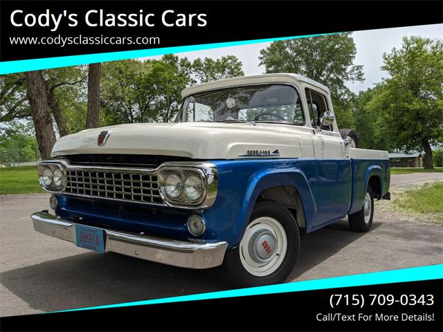 1958 Ford F100 (CC-1373475) for sale in Stanley, Wisconsin