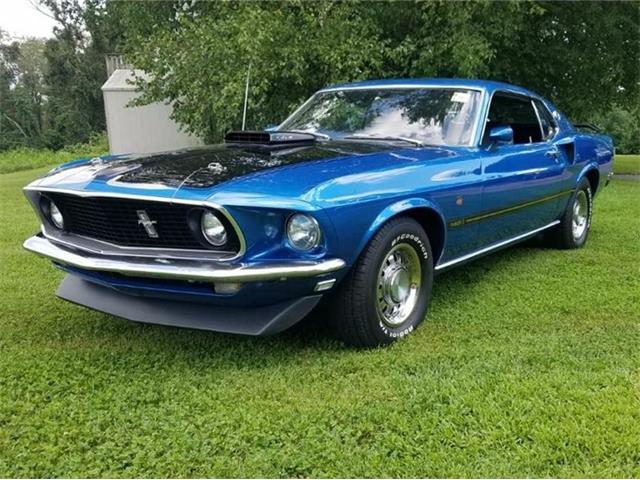 1969 Ford Mustang Mach 1 For Sale On Classiccars Com