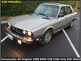 1988 BMW E28 (CC-1386402) for sale in Cadillac, Michigan