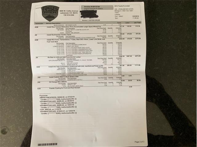 2014 Toyota FJ Cruiser (CC-1380861) for sale in Holland , Michigan
