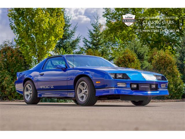 1989 Chevrolet Camaro IROC-Z (CC-1410015) for sale in Milford, Michigan