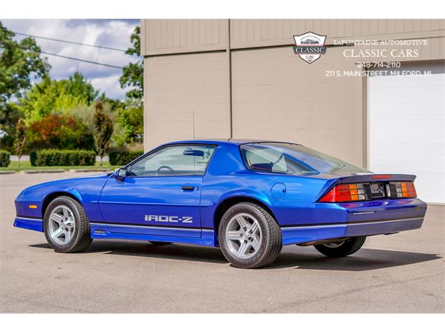 1989 Chevrolet Camaro IROC-Z (CC-1410015) for sale in Milford, Michigan