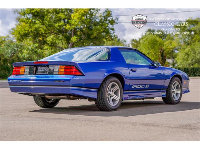 1989 Chevrolet Camaro IROC-Z (CC-1410015) for sale in Milford, Michigan