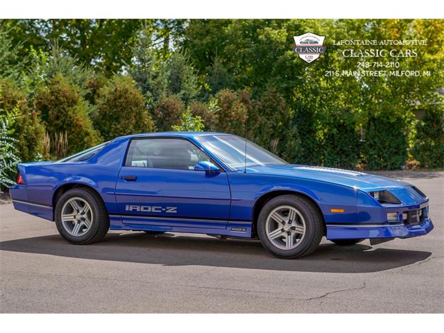 1989 Chevrolet Camaro IROC-Z (CC-1410015) for sale in Milford, Michigan