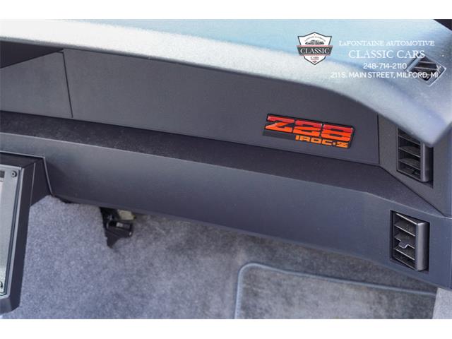 1989 Chevrolet Camaro IROC-Z (CC-1410015) for sale in Milford, Michigan