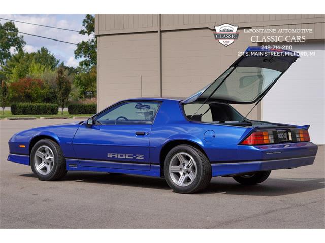 1989 Chevrolet Camaro IROC-Z (CC-1410015) for sale in Milford, Michigan