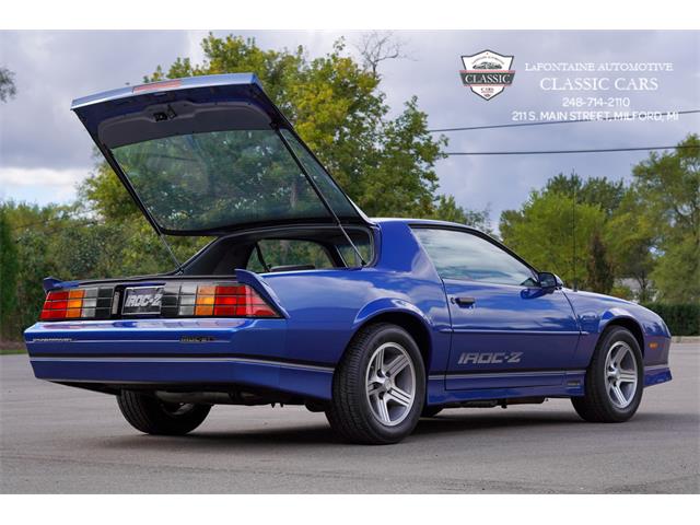 1989 Chevrolet Camaro IROC-Z (CC-1410015) for sale in Milford, Michigan