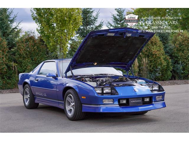 1989 Chevrolet Camaro IROC-Z (CC-1410015) for sale in Milford, Michigan