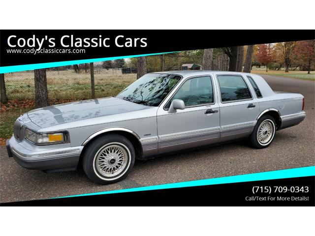 1996 Lincoln Town Car (CC-1417078) for sale in Stanley, Wisconsin