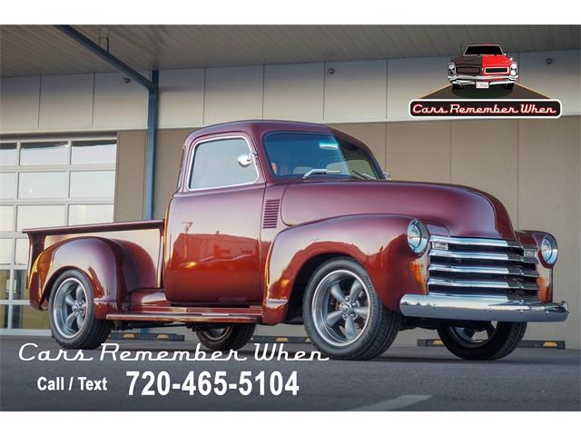 1952 Chevrolet 3100 (CC-1422496) for sale in Englewood, Colorado