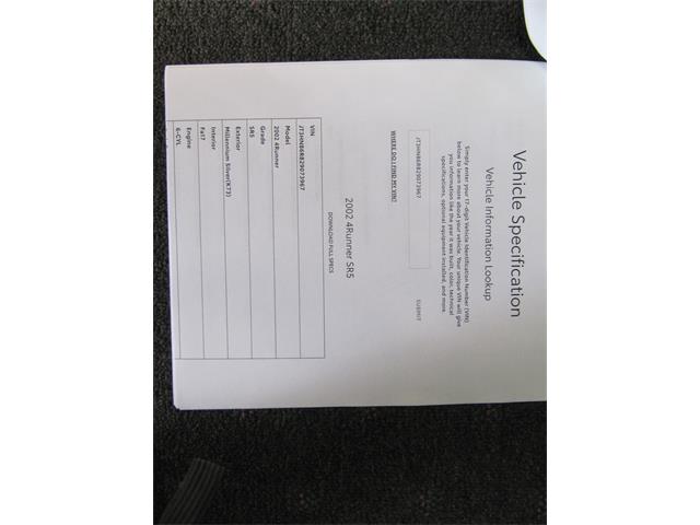 2002 Toyota 4Runner (CC-1425155) for sale in Omaha, Nebraska