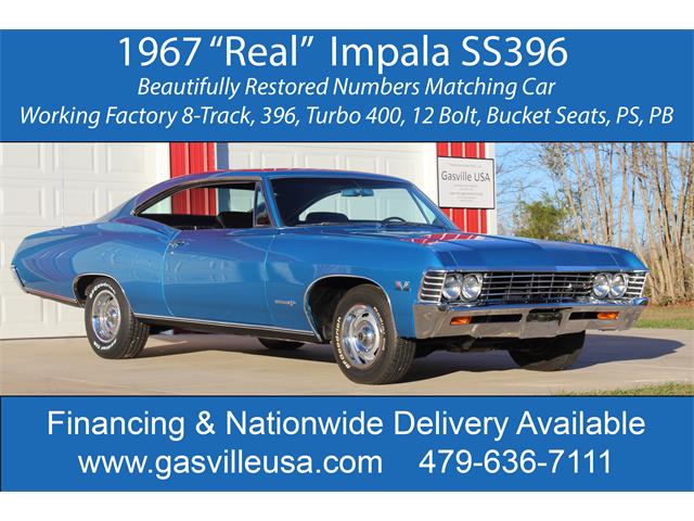 1967 Chevrolet Impala SS for Sale ClassicCars CC 1425786