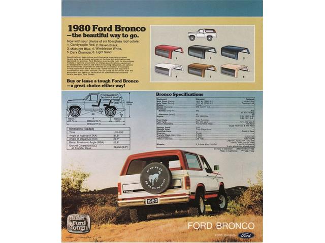 1990 Ford Bronco (CC-1426052) for sale in Denver , Colorado