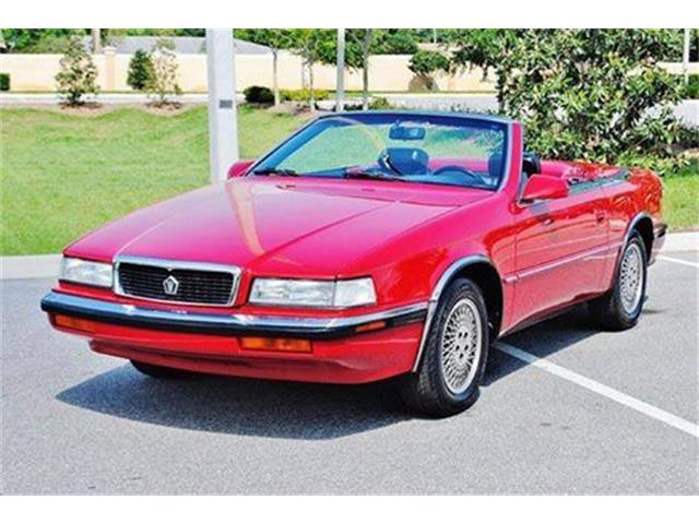 1990 Chrysler Tc By Maserati For Sale 