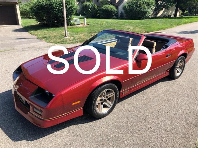 1987 Chevrolet Camaro (CC-1428791) for sale in Milford City, Connecticut