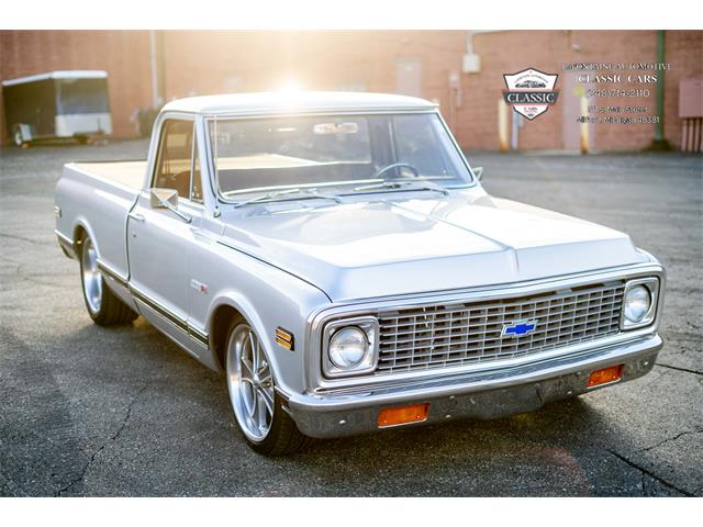 1972 Chevrolet C10 (CC-1429017) for sale in Milford, Michigan