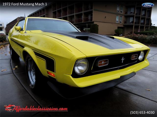 1972 Ford Mustang Mach 1 (CC-1429724) for sale in Gladstone, Oregon