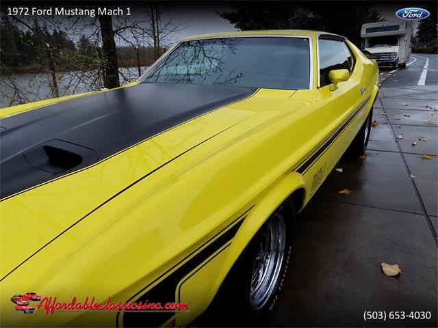 1972 Ford Mustang Mach 1 (CC-1429724) for sale in Gladstone, Oregon