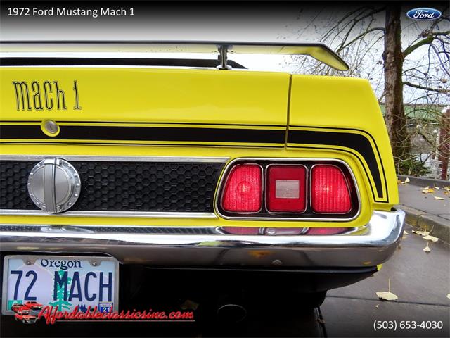 1972 Ford Mustang Mach 1 (CC-1429724) for sale in Gladstone, Oregon