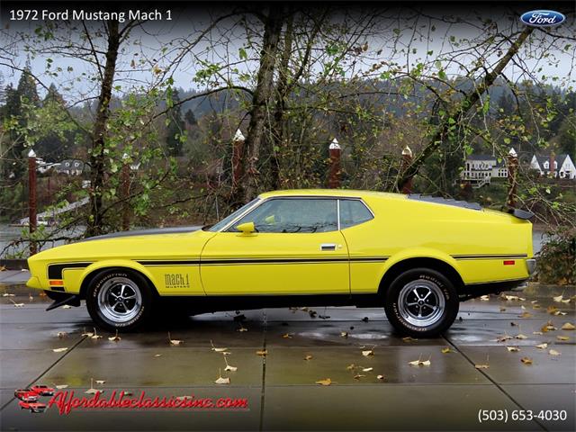 1972 Ford Mustang Mach 1 (CC-1429724) for sale in Gladstone, Oregon