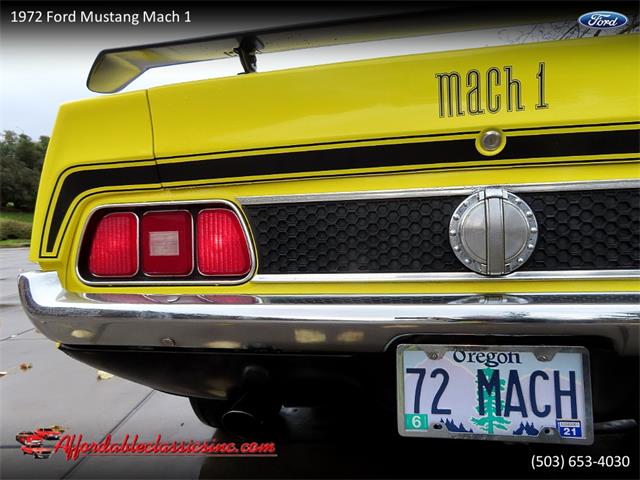 1972 Ford Mustang Mach 1 (CC-1429724) for sale in Gladstone, Oregon