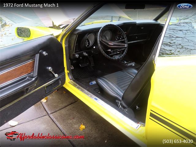1972 Ford Mustang Mach 1 (CC-1429724) for sale in Gladstone, Oregon