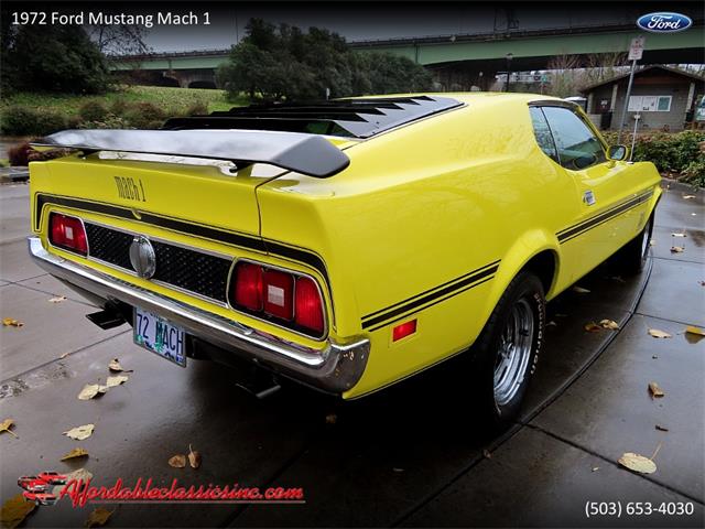1972 Ford Mustang Mach 1 (CC-1429724) for sale in Gladstone, Oregon