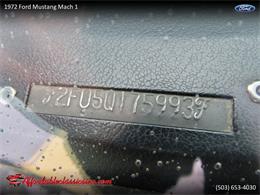 1972 Ford Mustang Mach 1 (CC-1429724) for sale in Gladstone, Oregon