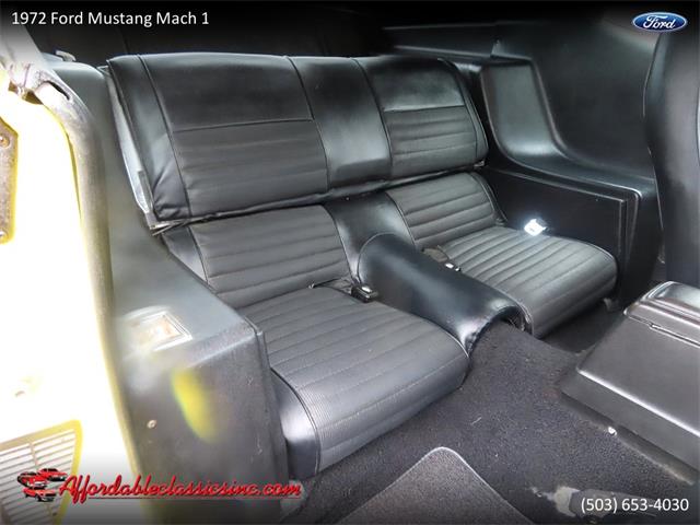 1972 Ford Mustang Mach 1 (CC-1429724) for sale in Gladstone, Oregon