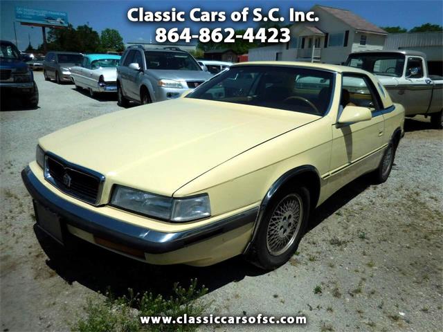 1989 Chrysler TC by Maserati (CC-1432375) for sale in Gray Court, South Carolina
